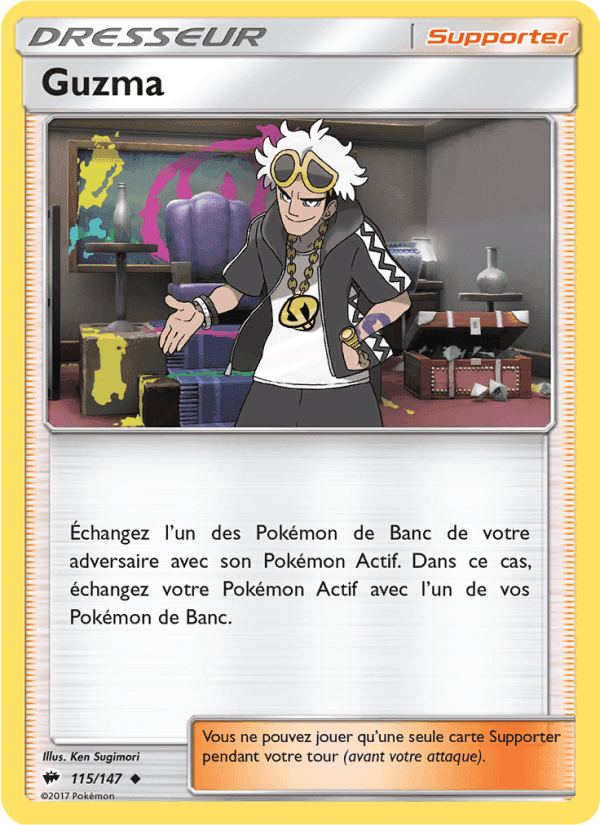 Guzma, card 115 from Ombres Ardentes