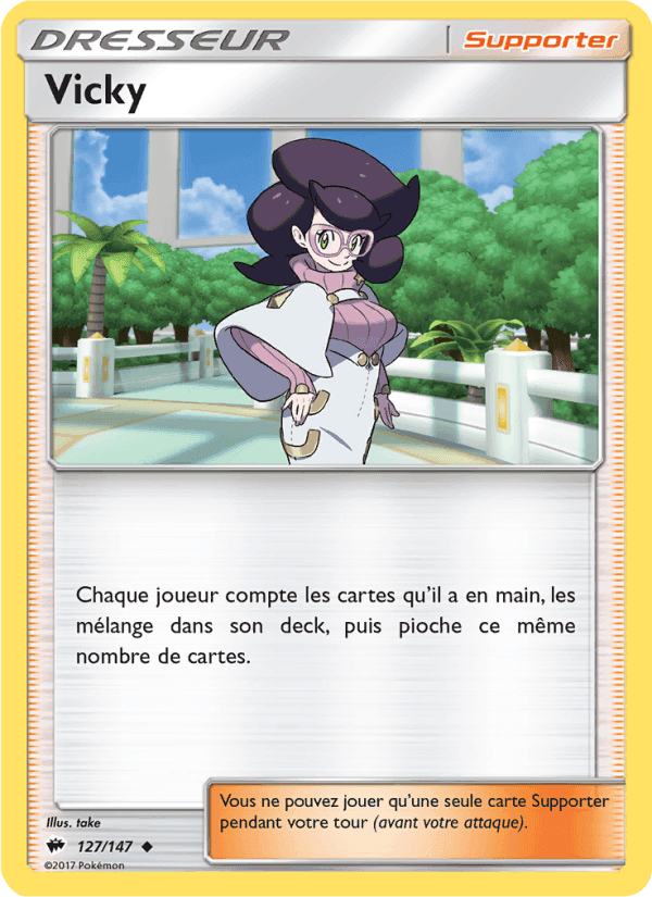 Vicky, carte 127 de Ombres Ardentes