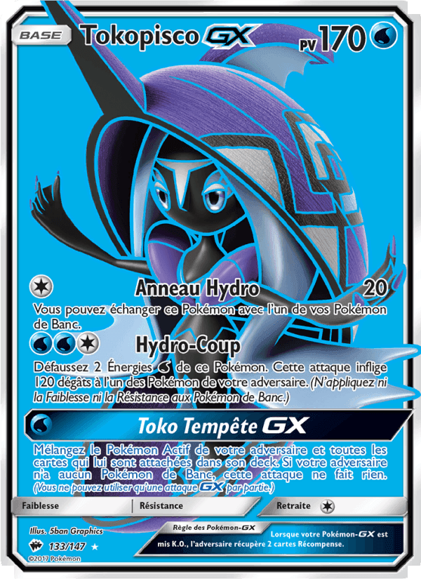 Tokopisco GX, card 133 from Ombres Ardentes
