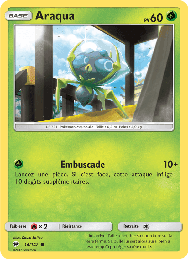 Araqua, carte 14 de Ombres Ardentes