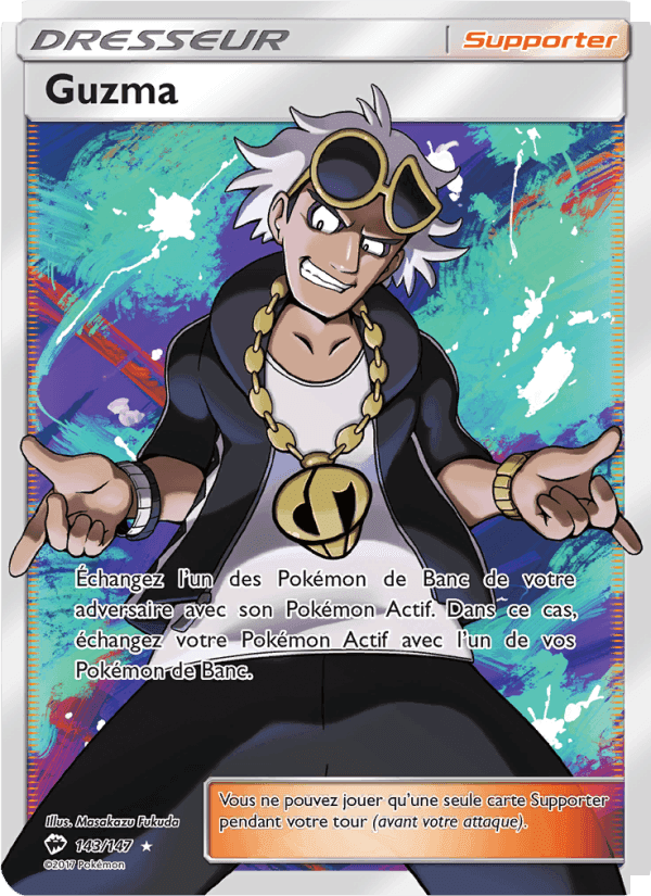 Guzma, carte 143 de Ombres Ardentes