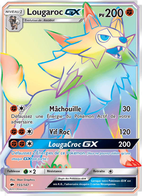 Lougaroc GX, card 155 from Ombres Ardentes