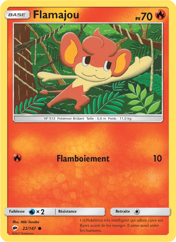 Flamajou, carte 22 de Ombres Ardentes