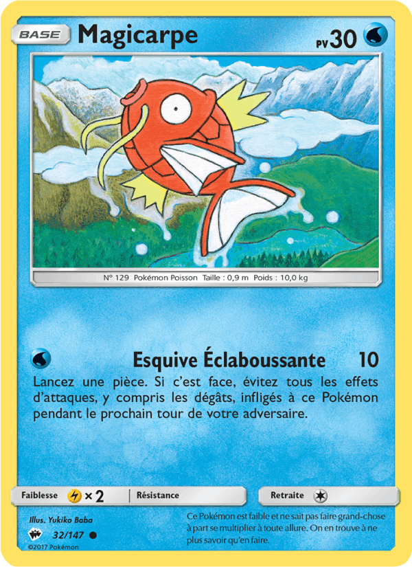 Magicarpe, carta 32 de Ombres Ardentes