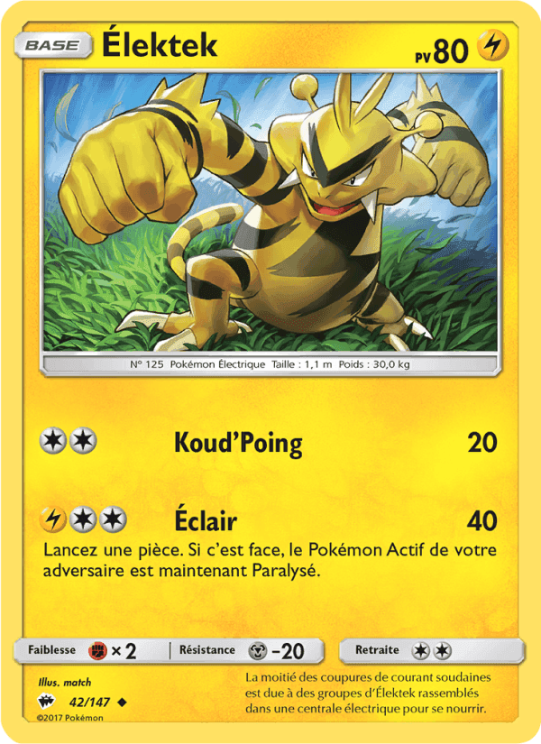 Élektek, card 42 from Ombres Ardentes
