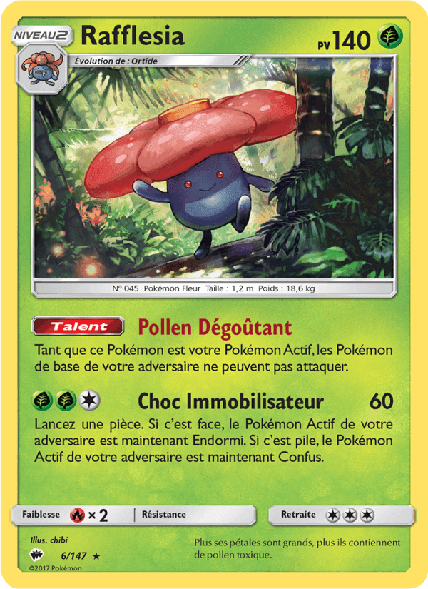 Rafflesia, carte 6 de Ombres Ardentes