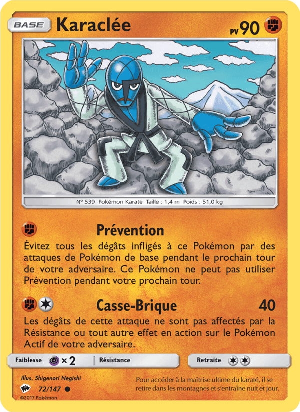Karaclée, card 72 from Ombres Ardentes