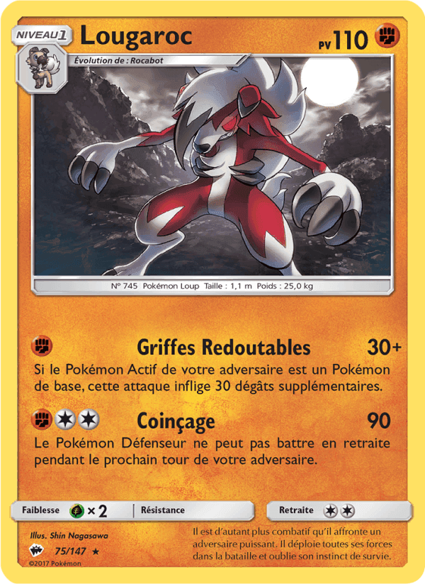 Lougaroc, carte 75 de Ombres Ardentes