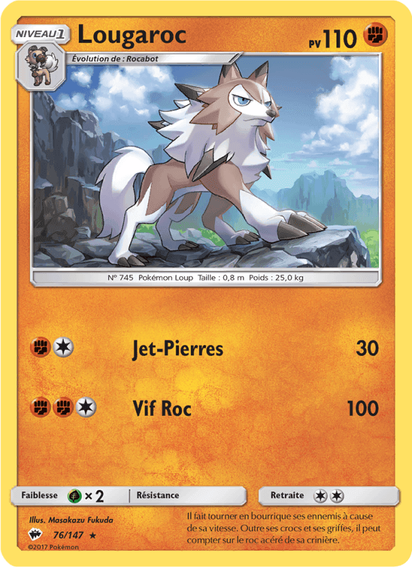 Lougaroc, card 76 from Ombres Ardentes