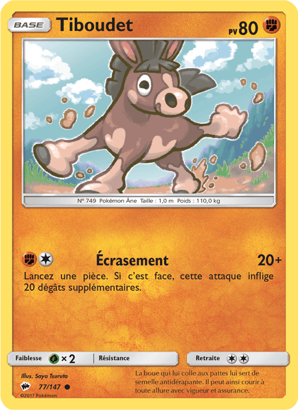 Tiboudet, card 77 from Ombres Ardentes