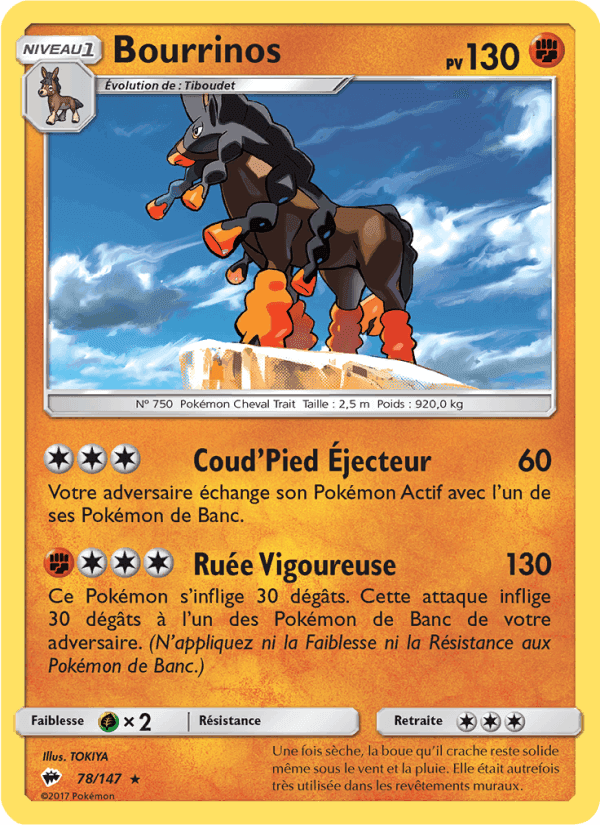 Bourrinos, card 78 from Ombres Ardentes