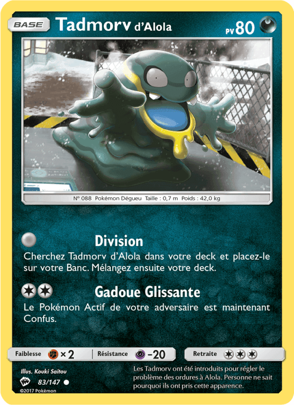 Tadmorv d’Alola, carte 83 de Ombres Ardentes