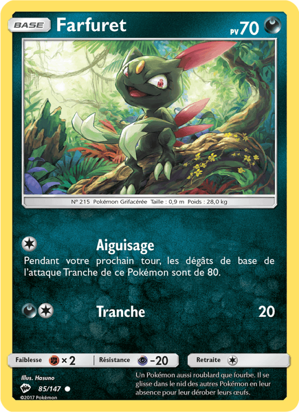 Farfuret, carte 85 de Ombres Ardentes