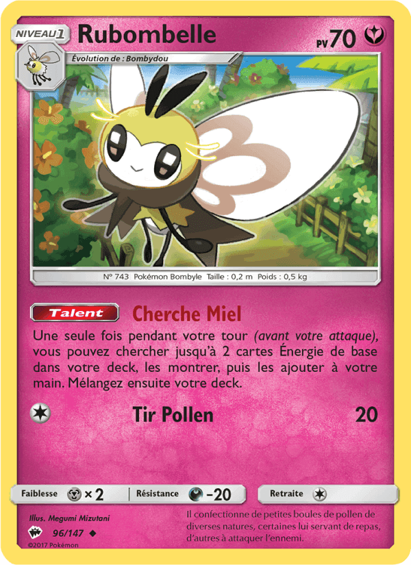 Rubombelle, card 96 from Ombres Ardentes