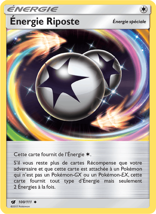 Énergie Riposte, card 100 from Invasion Carmin