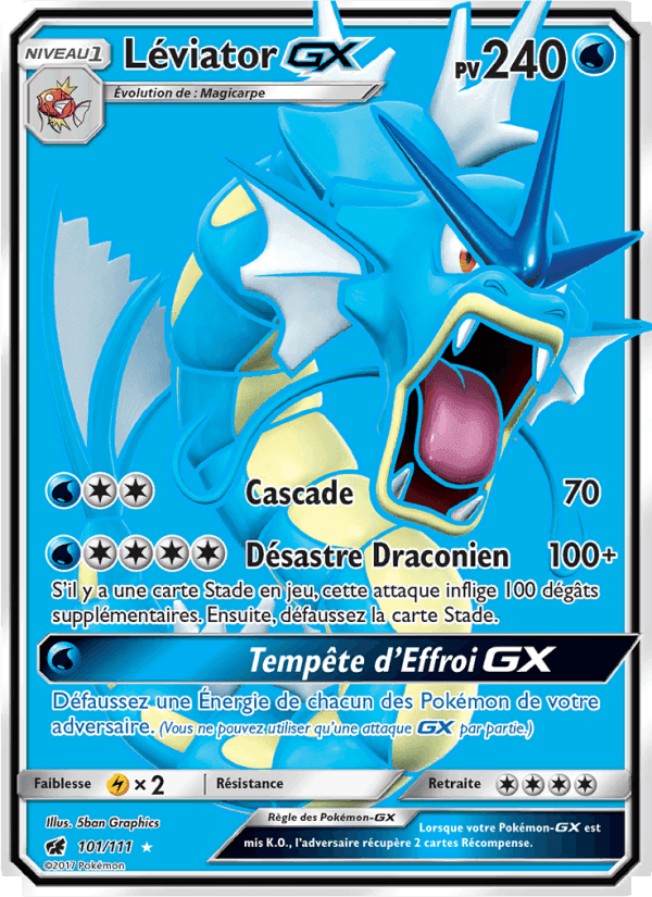 Léviator GX, carte 101 de Invasion Carmin