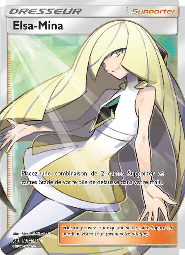 Elsa-Mina, carte 110 de Invasion Carmin