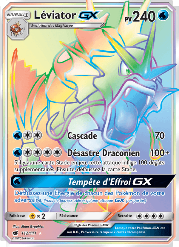 Léviator GX, carta 112 de Invasion Carmin