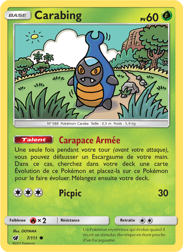 Carabing, carte 7 de Invasion Carmin