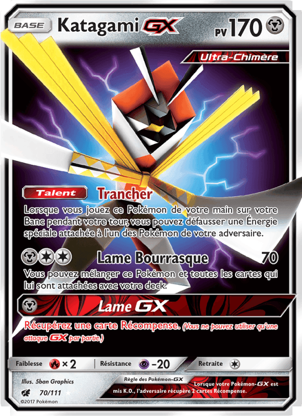 Katagami GX, card 70 from Invasion Carmin