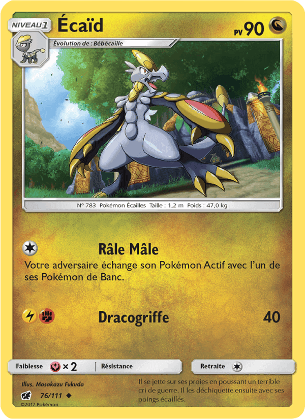 Écaïd, card 76 from Invasion Carmin