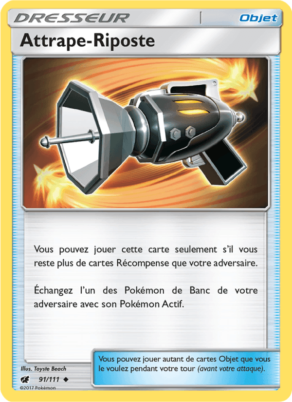 Attrape-Riposte, carte 91 de Invasion Carmin