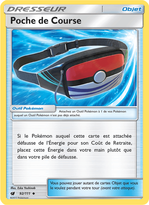 Poche de Course, carte 92 de Invasion Carmin