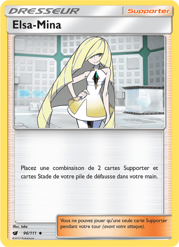 Elsa-Mina, carta 96 di Invasion Carmin