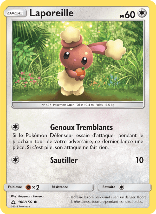 Laporeille, carta 106 de Ultra-Prisme