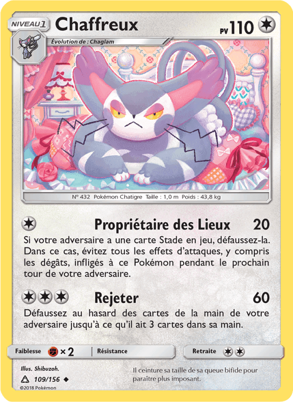 Chaffreux, carte 109 de Ultra-Prisme