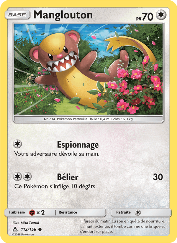 Manglouton, carte 112 de Ultra-Prisme