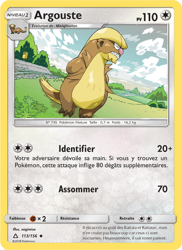 Argouste, carte 113 de Ultra-Prisme