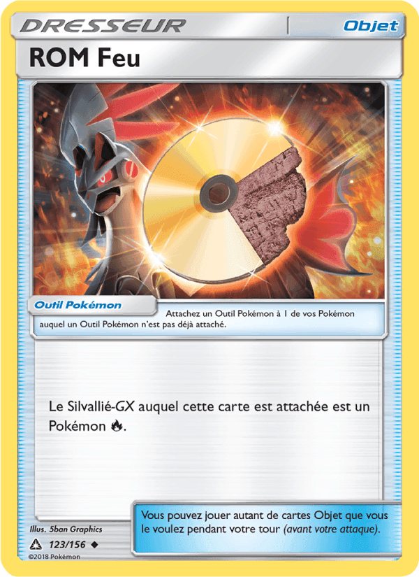 ROM Feu, carte 123 de Ultra-Prisme