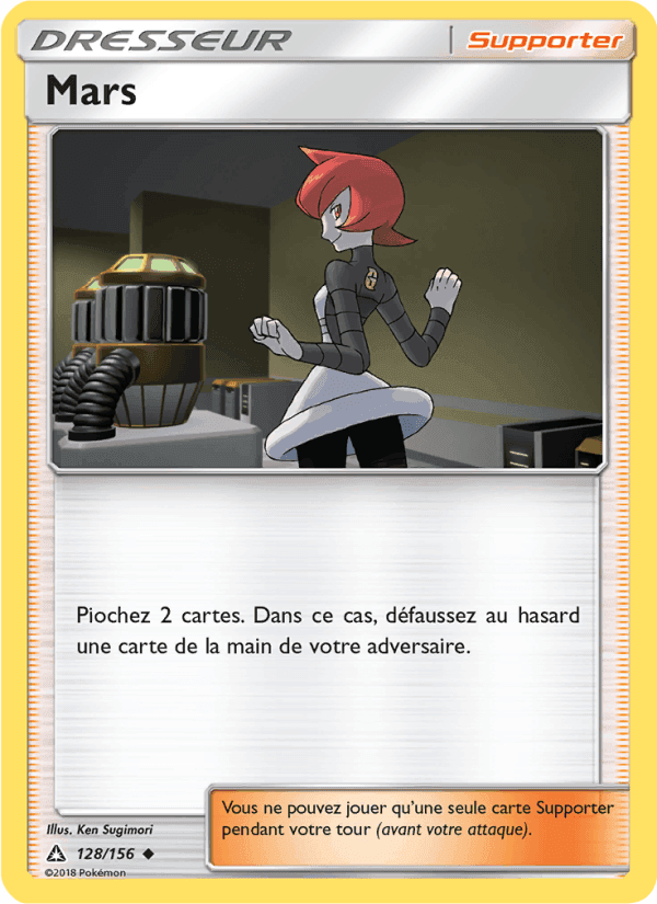 Mars, carte 128 de Ultra-Prisme