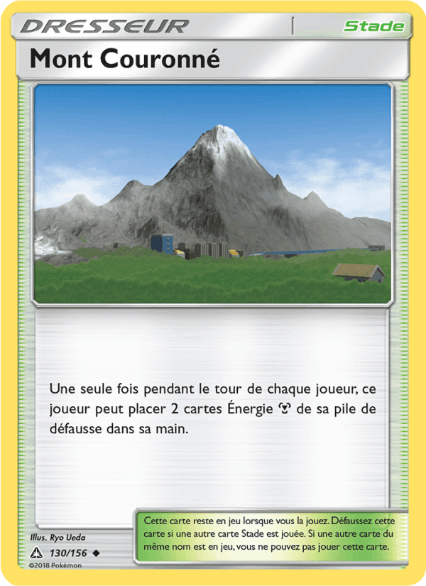 Mont Couronné, carte 130 de Ultra-Prisme