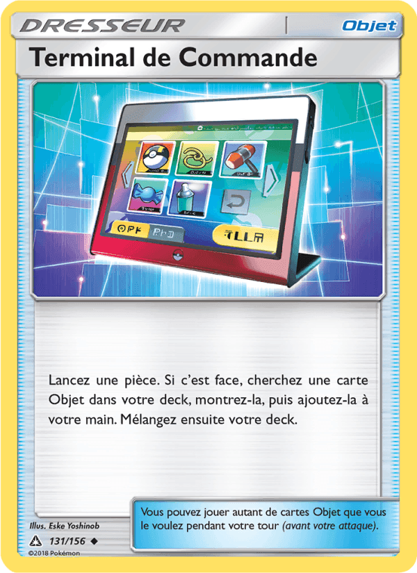 Terminal de Commande, carte 131 de Ultra-Prisme