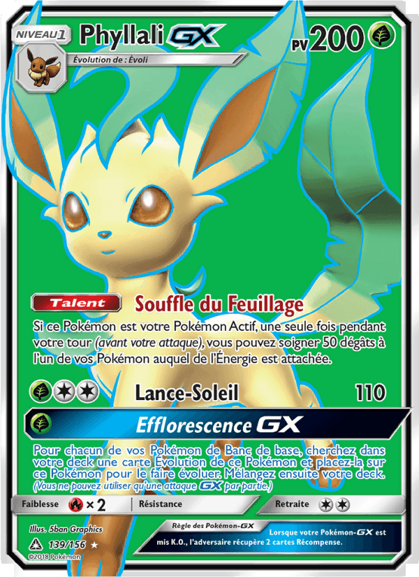 Phyllali GX, carte 139 de Ultra-Prisme