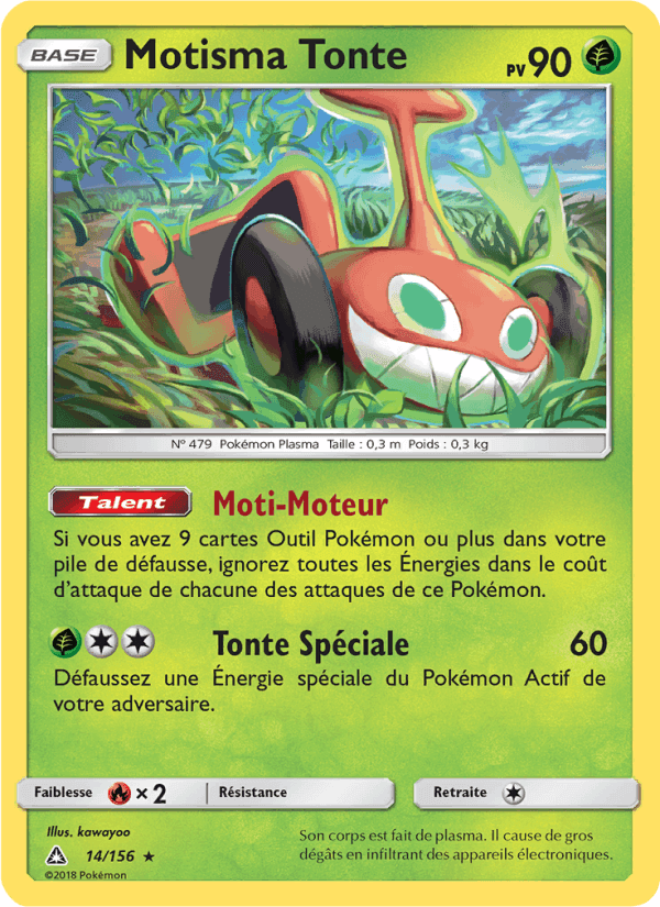 Motisma Tonte, carte 14 de Ultra-Prisme