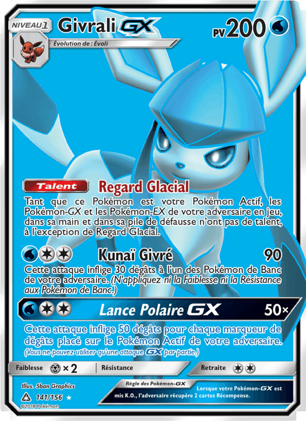 Givrali GX, card 141 from Ultra-Prisme