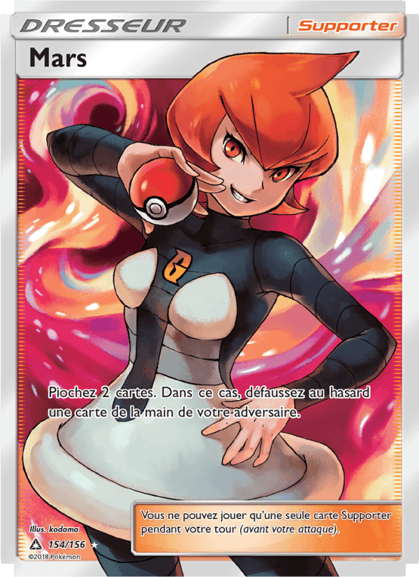 Mars, carte 154 de Ultra-Prisme