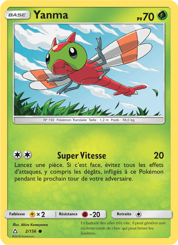 Yanma, carte 2 de Ultra-Prisme