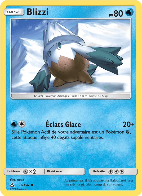 Blizzi, carta 37 de Ultra-Prisme