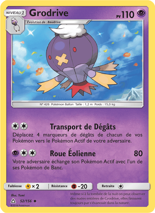 Grodrive, carte 52 de Ultra-Prisme