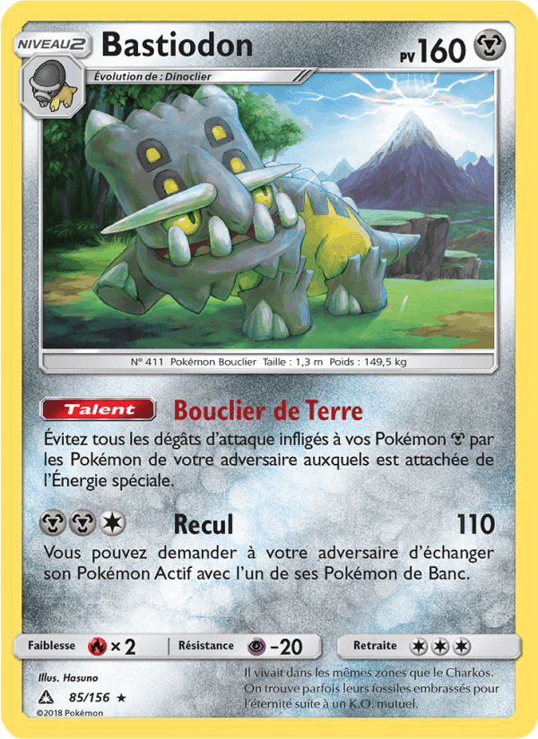 Bastiodon, carte 85 de Ultra-Prisme
