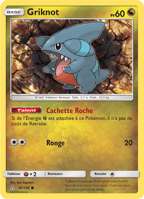 Griknot, carte 97 de Ultra-Prisme