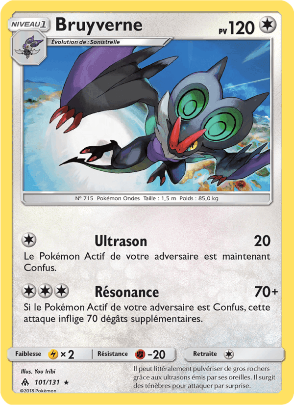 Bruyverne, card 101 from Lumière Interdite