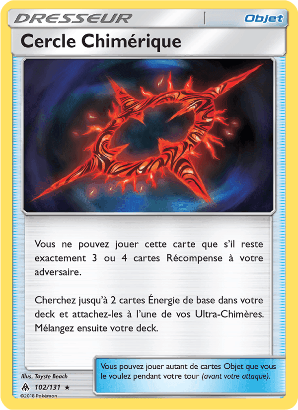 Cercle Chimérique, carte 102 de Lumière Interdite