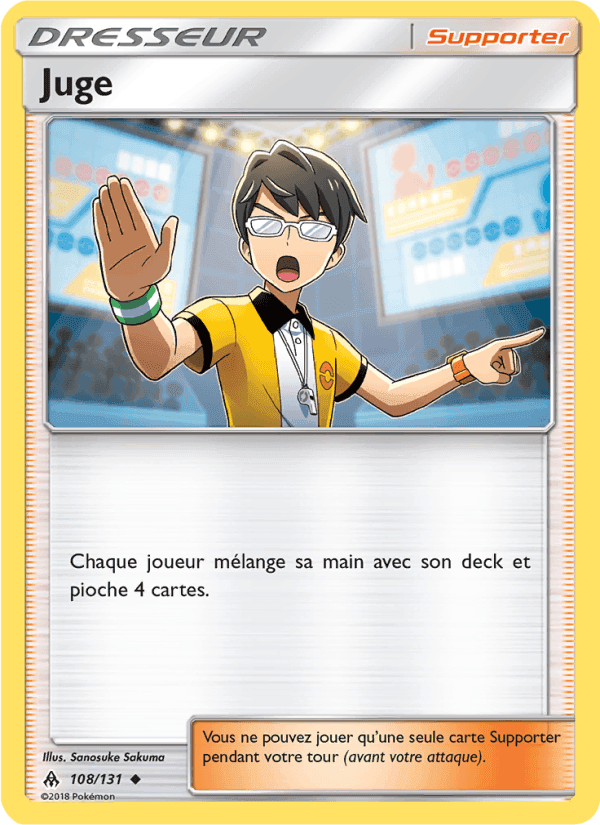 Juge, card 108 from Lumière Interdite