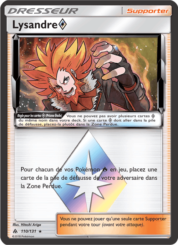 Lysandre ◇, carte 110 de Lumière Interdite