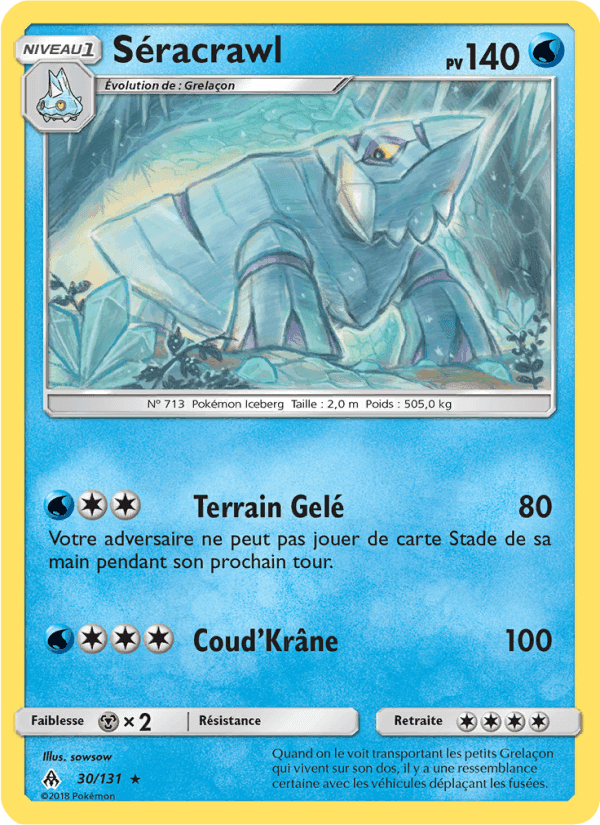 Séracrawl, carta 30 di Lumière Interdite